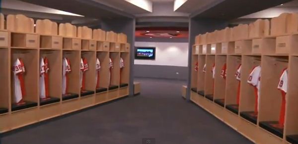 Wood lockers improve football facilities